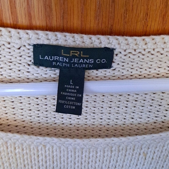 COPY - LRL Lauren Jean Co sweater large - Picture 2 of 3